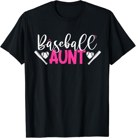 Amazon.com: Baseball Aunt Baseball Lover Fan Gift T-Shirt: Clothing